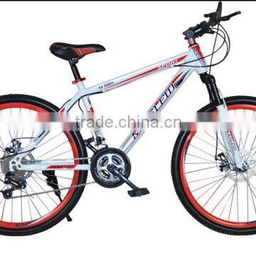 26 Inches Gear Road Bike Cross-country Road Vehicle Carbon Steel Double Disc Brake photo-2