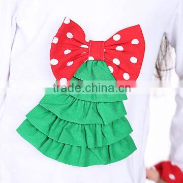 Wholesale Hot Sale Children Girls Beauty Clothing Set Top & Pant With Ruffle photo-4