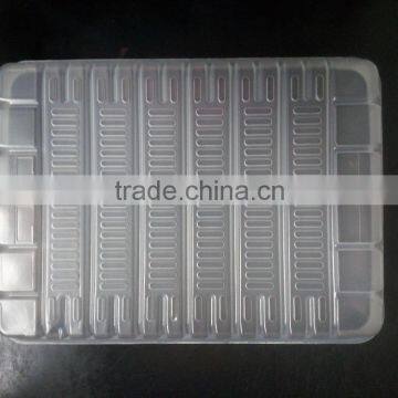 PP disposable 29*21*4cm big cookies tray/plastic tray