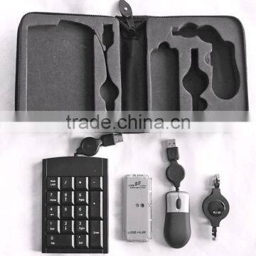 Customize 4 in 1 Universal Promotional Computer Peripheral Travel Gift Set photo-5