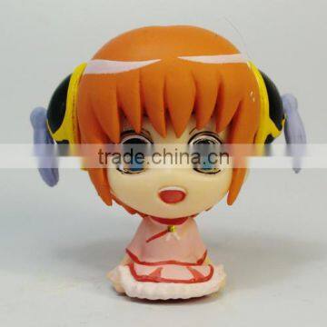 Small beautiful girl figurine