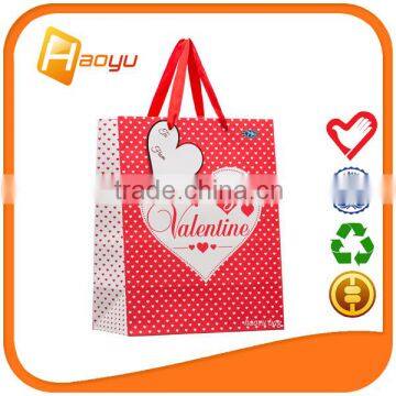 Shopping bag handmade paper bag as birthday gift