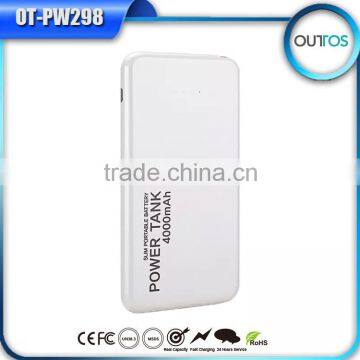 Factory Price Universal 4000mah Portable Charger Power Bank Manufacturer Flat Power Bank photo-3