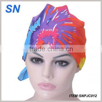 popular colorful head scarf for women