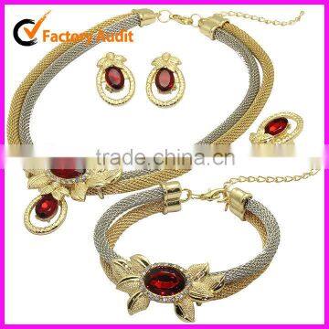 New fashion 18K gold plated jewelry set FH-FS1017