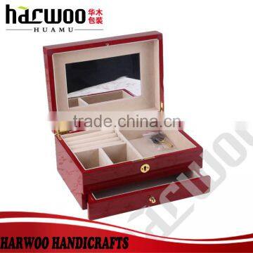 Custom Unpainted Solid Wooden Sewing Box photo-4