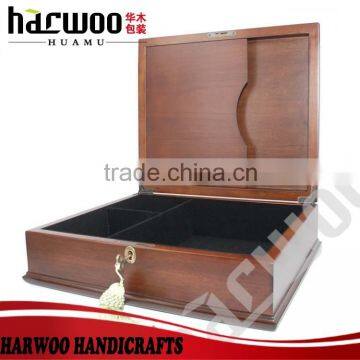 Solid Wood Board Box,luxury Lacquered Wooden Box With Closure,customized Wooden Box photo-2