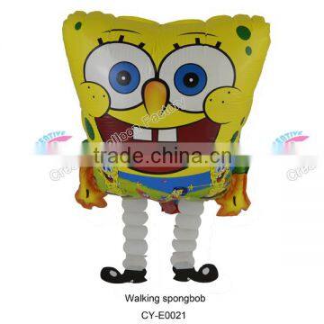 New Arrival Walking Spongebob Helium Balloon