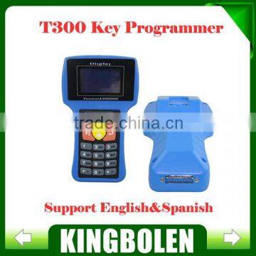 Newest V14.2 T-300 Auto Transponder Key T300 Key Prog 2 years Warranty support English&Spanish