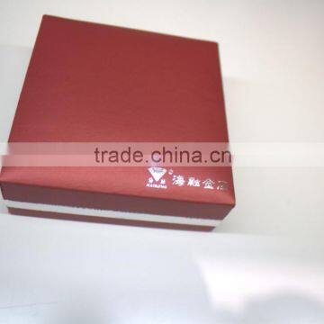 Custom cardboard jewelry box golden bangle bracelet box made in China