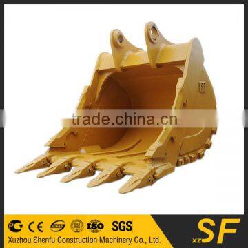 shenfu excavator attachments heavy duty bucket, standard bucket