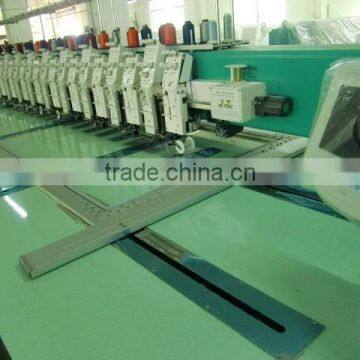 12 heads Mixed coiling & Tapping Embroidery Machine