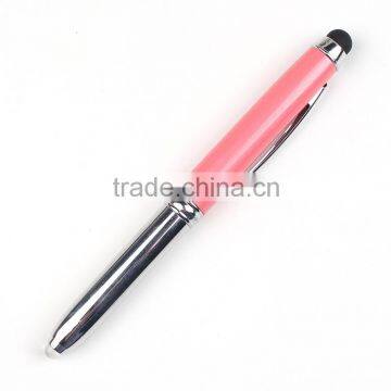 2016 Hot selling laser pointer metal ballpoint pen with stylus touch led pen                        
                                                Quality Choice
                                                                    Supplier's Choice