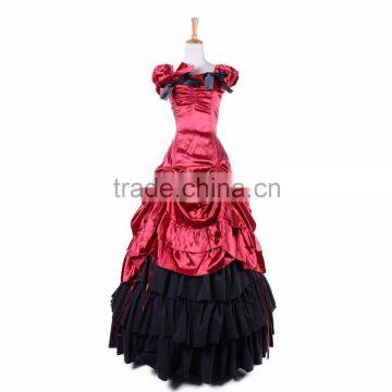 2016 Newest Design Victorian Princess Ball Gown Evening Dresses