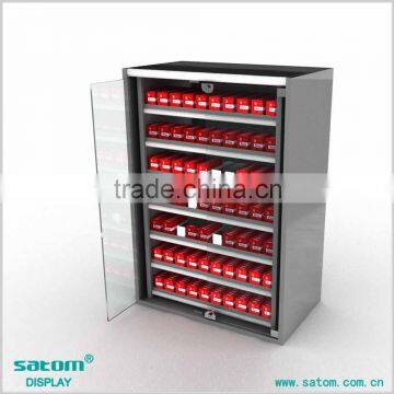 High Quality Pusher Dividers Cigarette Display With Safe Lock