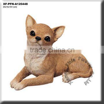 polyrsein chihuahua dog figurine