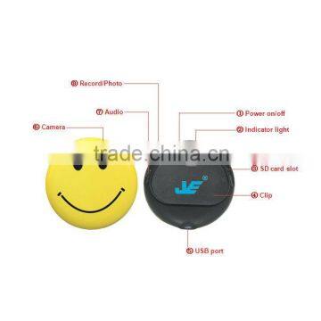 Factory Direct Oem Cute Mini Hidden DV Smiley Face Hidden Camera photo-2