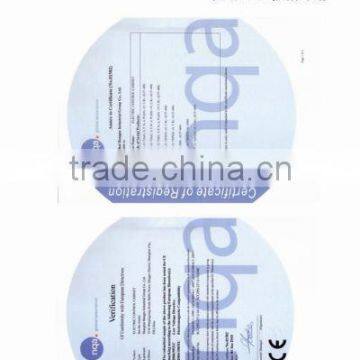 Certificate of Registration