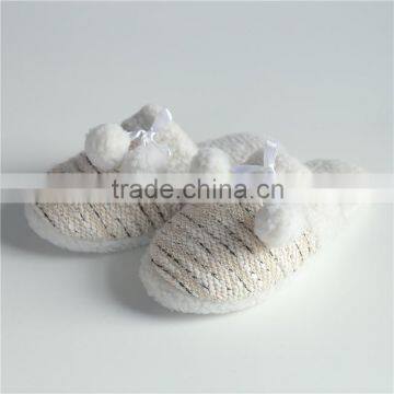 Woman special knit indoor slipper