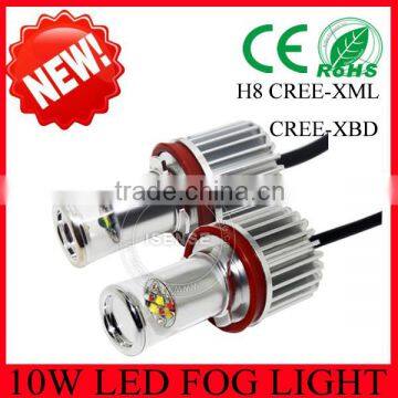 Dual colors h8/h10/h11/h16/psx26w cress 10w led fog light vehicle fog light