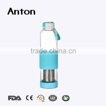 19oz Hot Sale Glass Water Bottle High Quality Water Glass Bottle Wholesale Eco Friendly Sport Water Glass Bottles