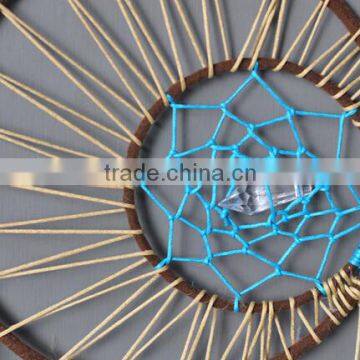 Crystal Dream Catcher Bedroom Decor, Wall Hanging, Lilac Dream Catcher Bohemian Feather Dream Catcher Crochet Dream Catcher photo-3