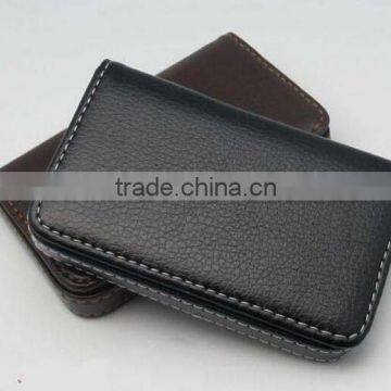 Custom Business Leather Men Name Card Holder photo-2