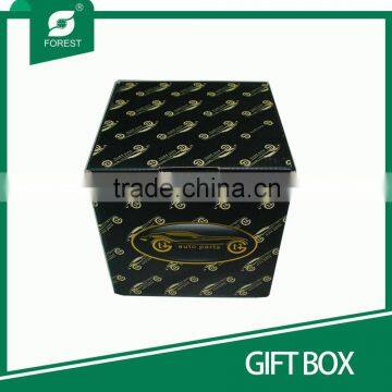 CUSTOM MADE CUBE SHAPED CORRUGATED PAPER GIFT BOX HOT SALE photo-2