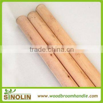 SINOLIN cheap natural wooden shovel handle, tapered broom stick