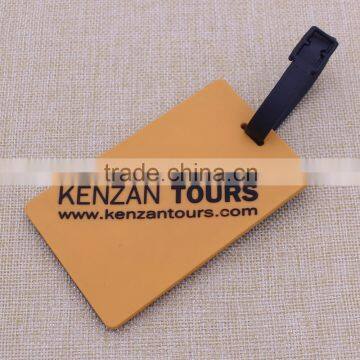 Wholesale standard size PVC luggage tag strap