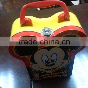 Children Easy Hand Carry Lunch Tin Box photo-2