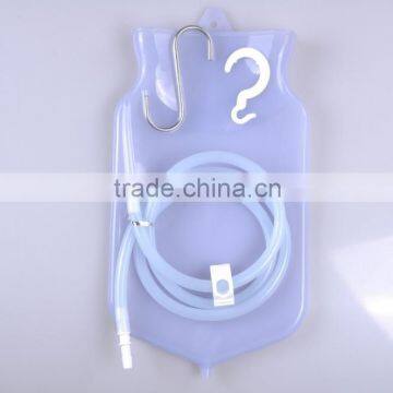 2000ml Silocone Enema Bag Enema Kit