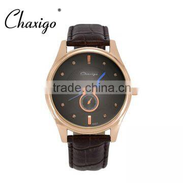 Chaxigo classic watches,leather watch men,fashion watch