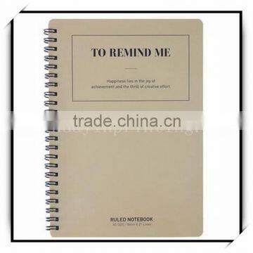 four lined paper line notebook custom printing 2016