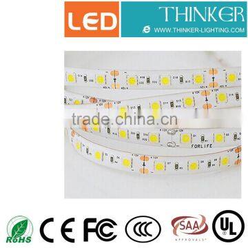 SMD5050 60leds/m IP20 flexible strip with high quality warranty 3 years