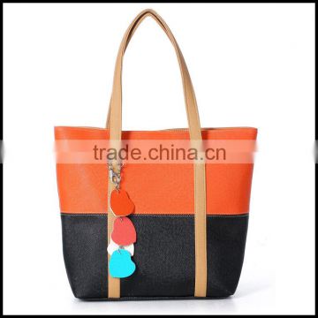 2015 new fall fringed shoulder bag handbag factory fresh peach wholesale