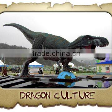 Handsome Life Size T-REX for Theme Park in factory price