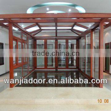 Foshan wanjia factory sunrooms glass houses