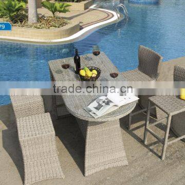 Outdoor Rattan Bar Set New Design photo-2