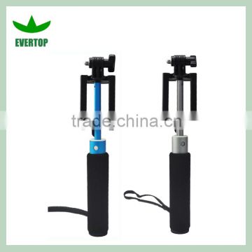 TS-QP06BR OEM Mini Foldable bluetooth selfie stick kit extendable poket selfie stock