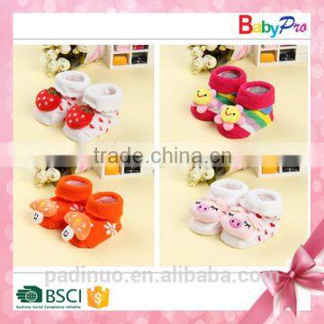 New Products 2015 Wholesalers China Manufacturer Promotion Gift Fancy Baby Socks Cute Baby Tube Sock Baby Shoe Socks