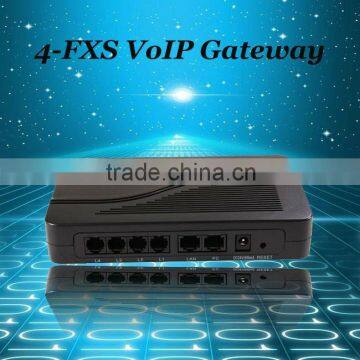 Traditional phone adapter / support ata 4 fxs gateway