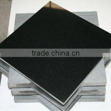 Hebei black granite tile prices