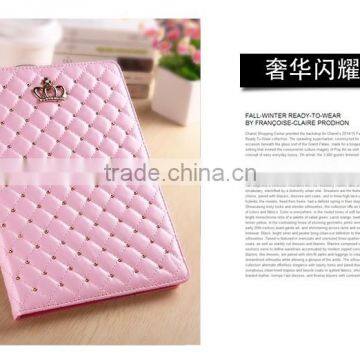 For ipad mini crown series leather case