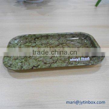 China supplier recyclable metal serving tray