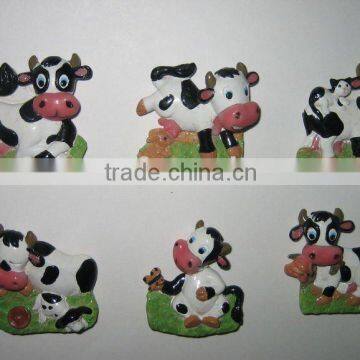 lovely cow fridge magent