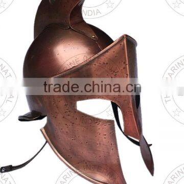 NEW 300 MOVIE SPARTAN HELMET - MOVIE 300 KING LEONIDAS HELMET - COLLECTIBLE MOVIE REPLICA HELMET