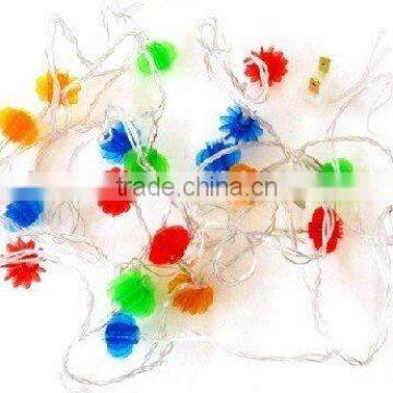 colourful led flower string light