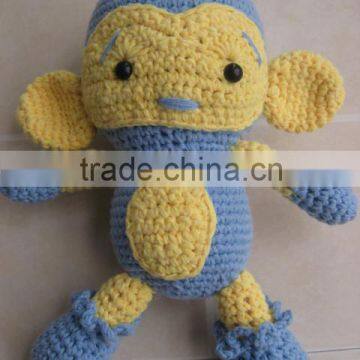 Cute Handmade Crochet Monkey Toys for Baby Kids and Children photo-5