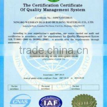 The Certification Certificate Of Quality Managment